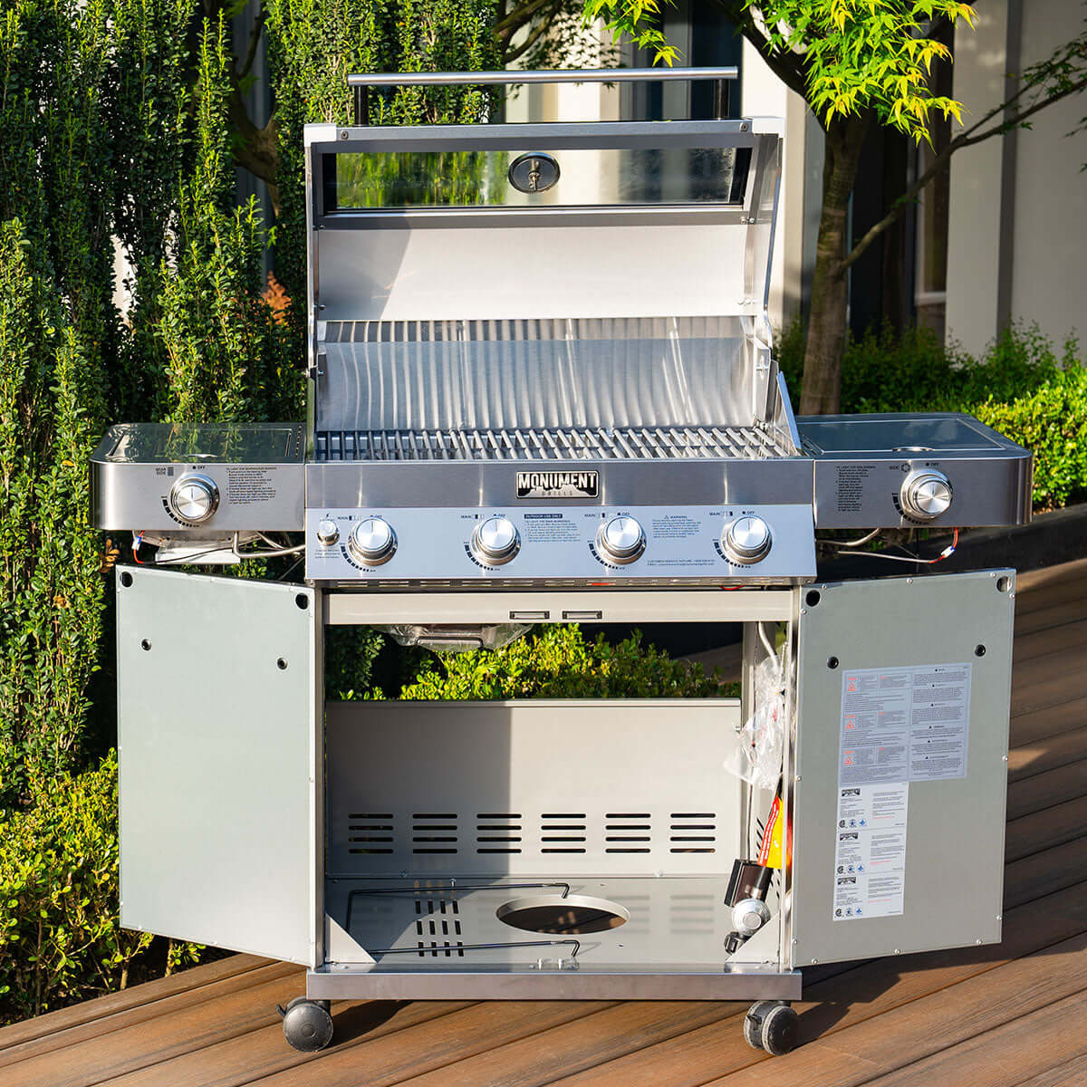 35633 | Stainless Infrared Propane Gas Grill
