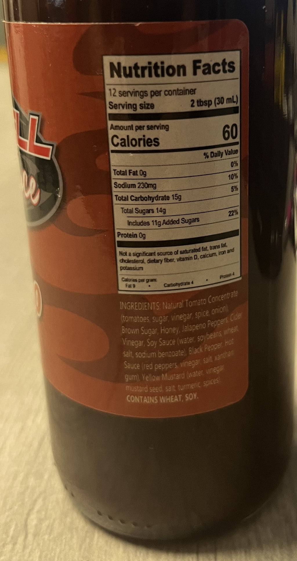 Cornwell Honey Jalapeno BBQ Sauce