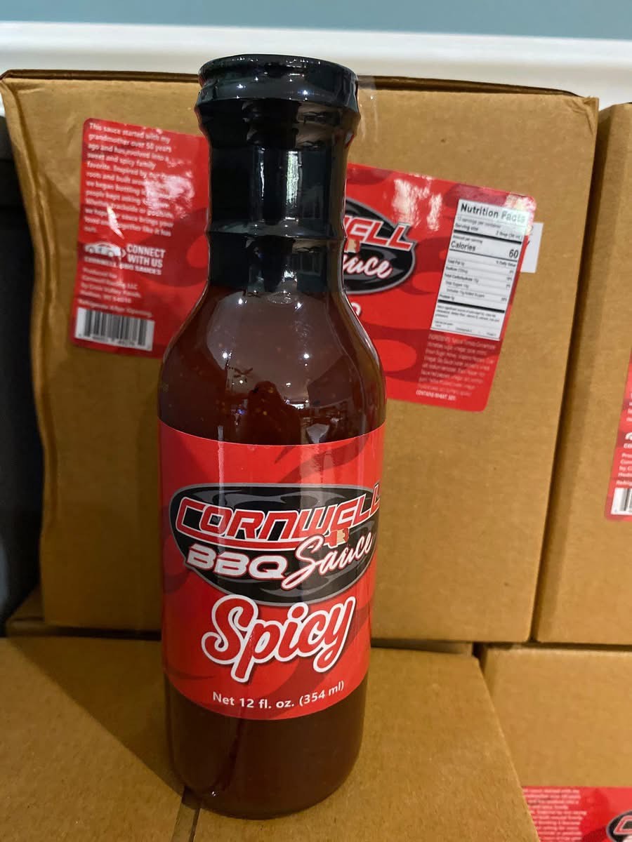 Cornwell Spicy BBQ Sauce