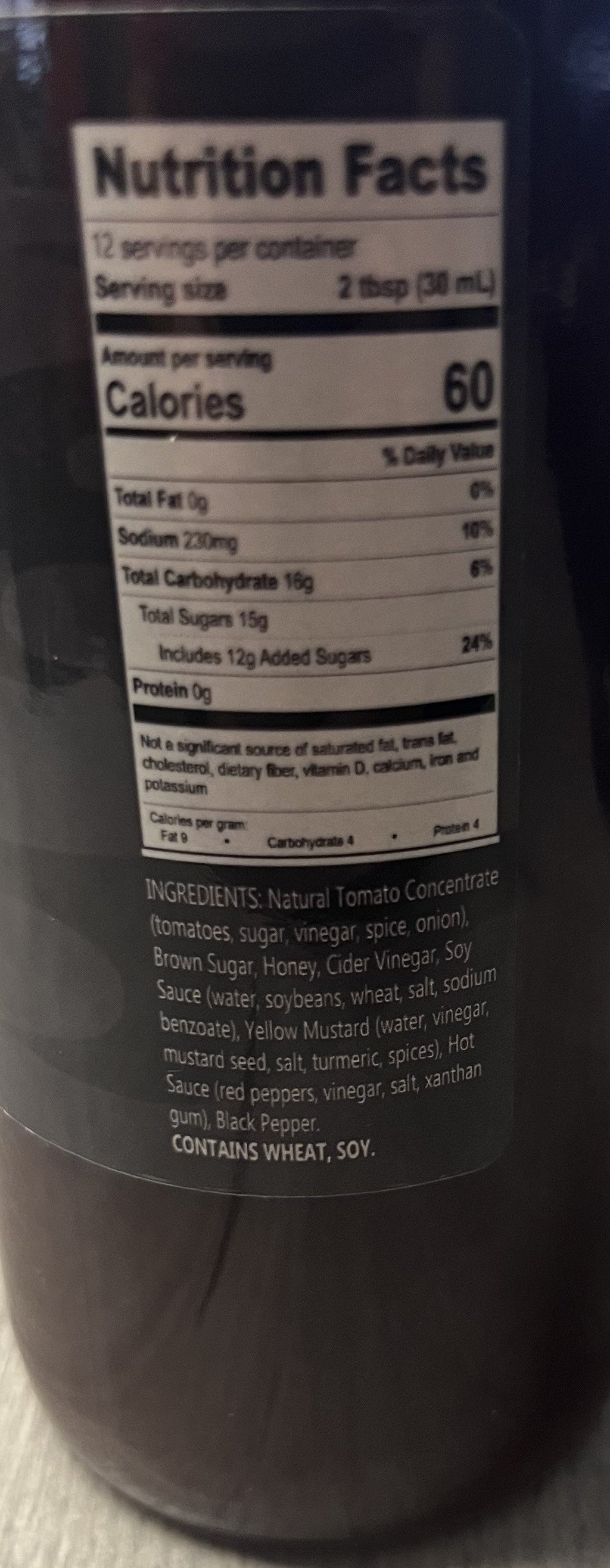 Cornwell Sweet BBQ Sauce