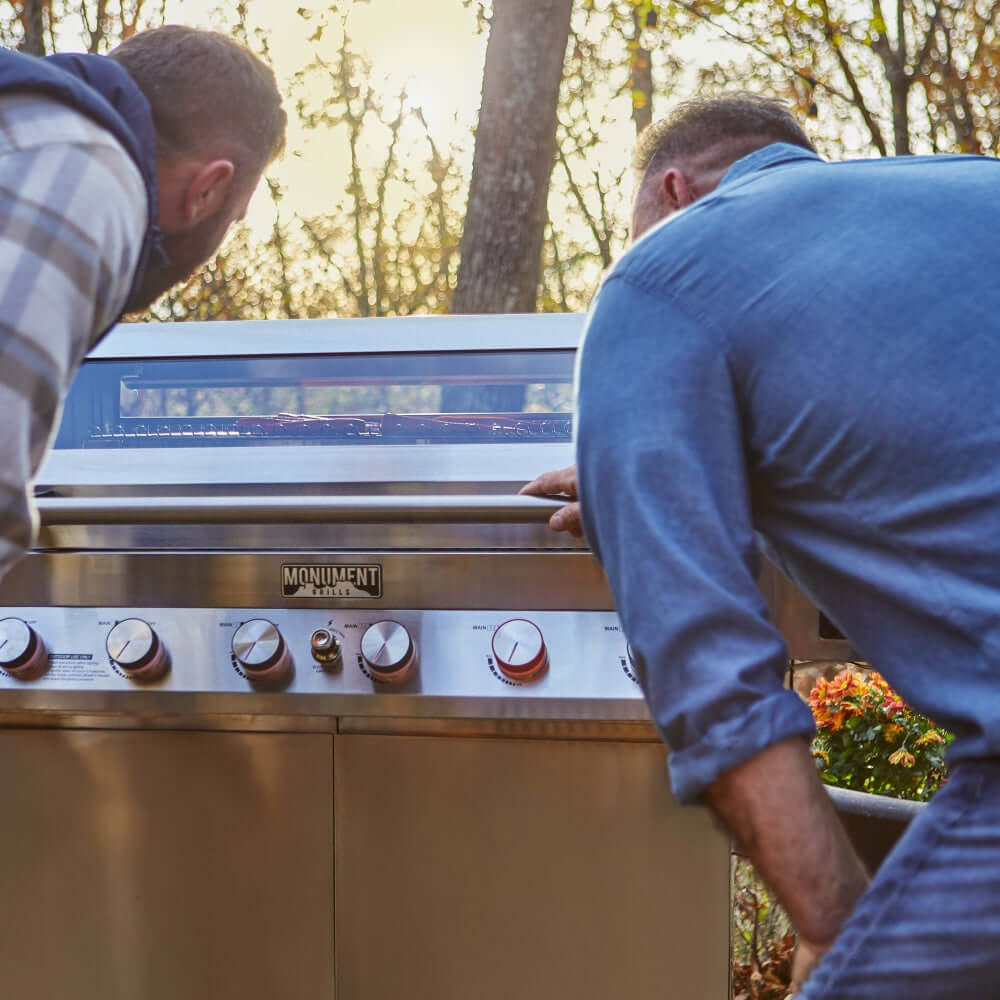 Monument Grills Denali 605Pro | Stainless Smart Propane Gas Grill