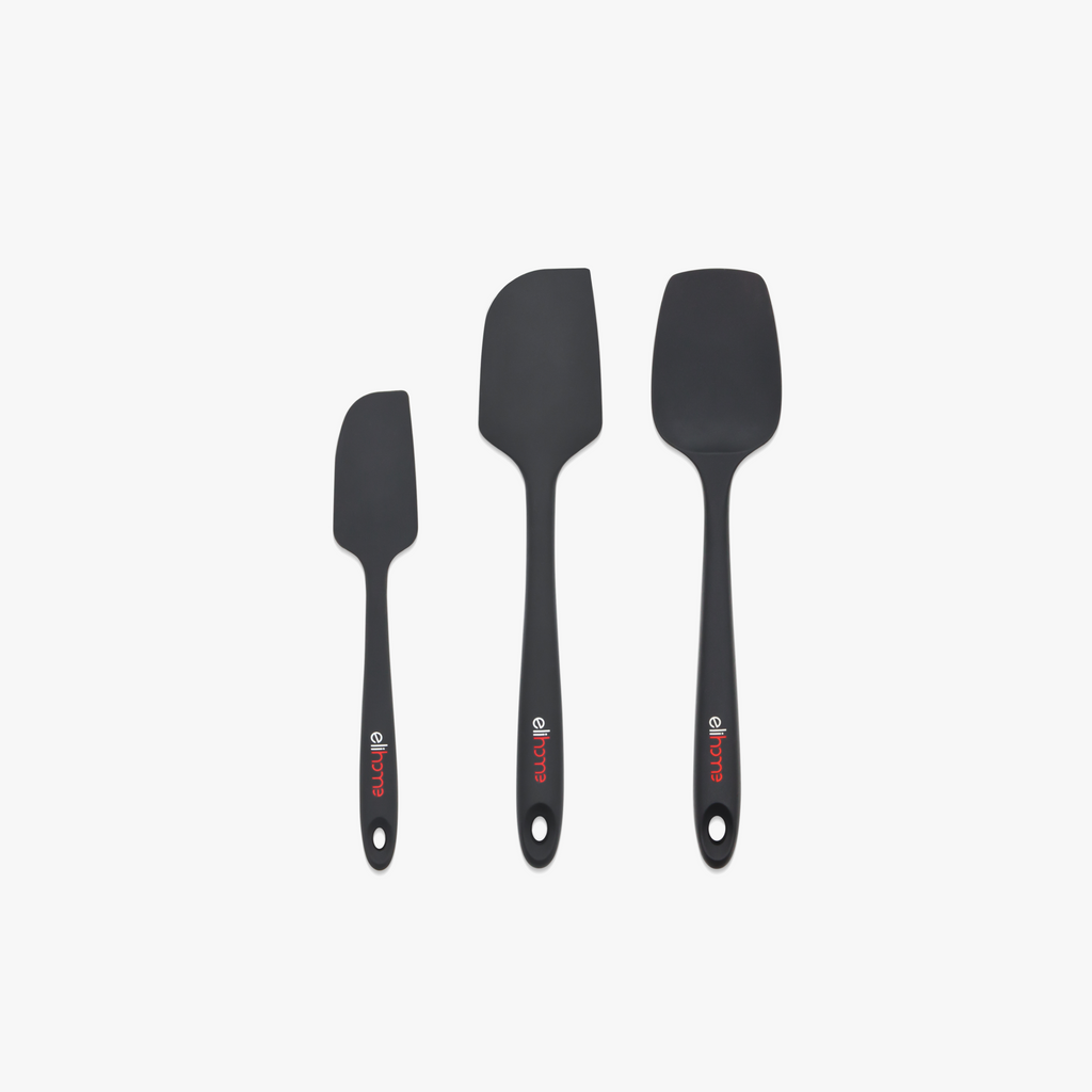 Elihome 3 Piece Silicone Spatula Set