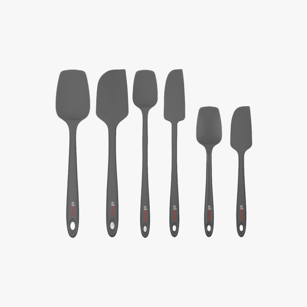 Elihome 6 Piece Silicone Spatula Set