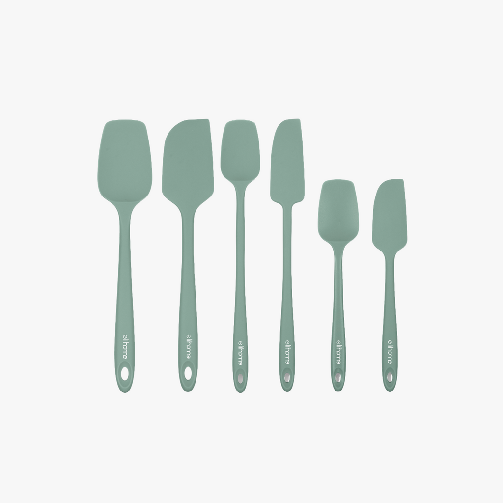 Elihome 6 Piece Silicone Spatula Set