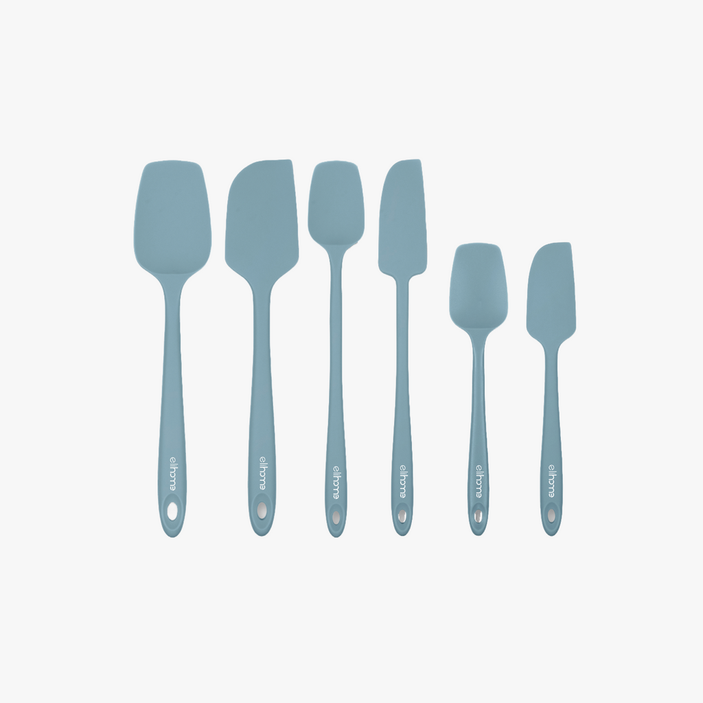 Elihome 6 Piece Silicone Spatula Set