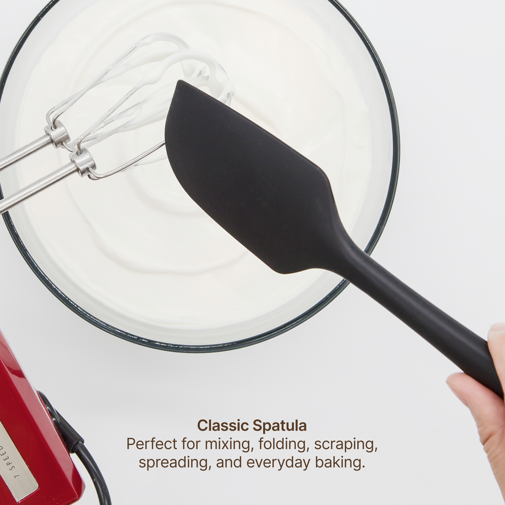 Elihome 3 Piece Silicone Spatula Set