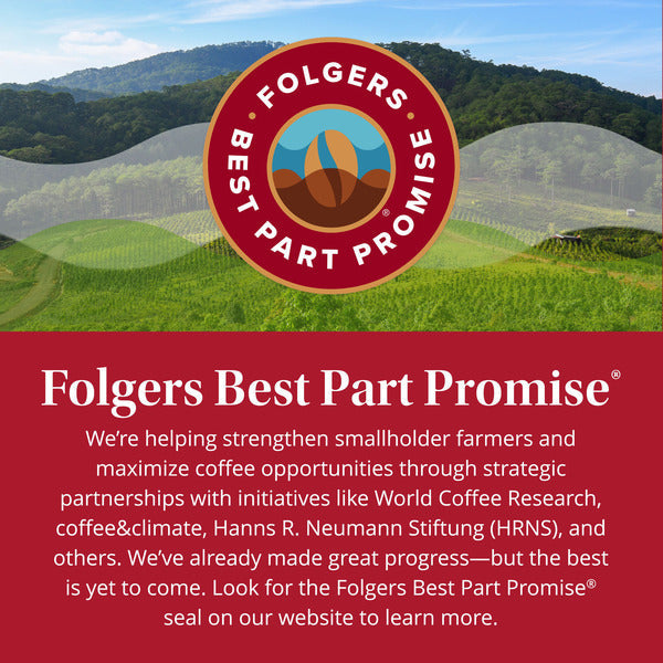 Folgers French Vanilla Artificially Flavored Coffee, Keurig K-Cup Pods