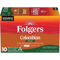Folgers Colombian Decaf Coffee, Medium Roast, Keurig K-Cup Pods