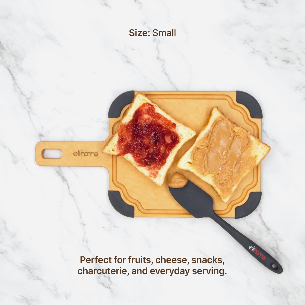 Paddle Series Cutting & Serving Board 2-in-1 Set (S+L)