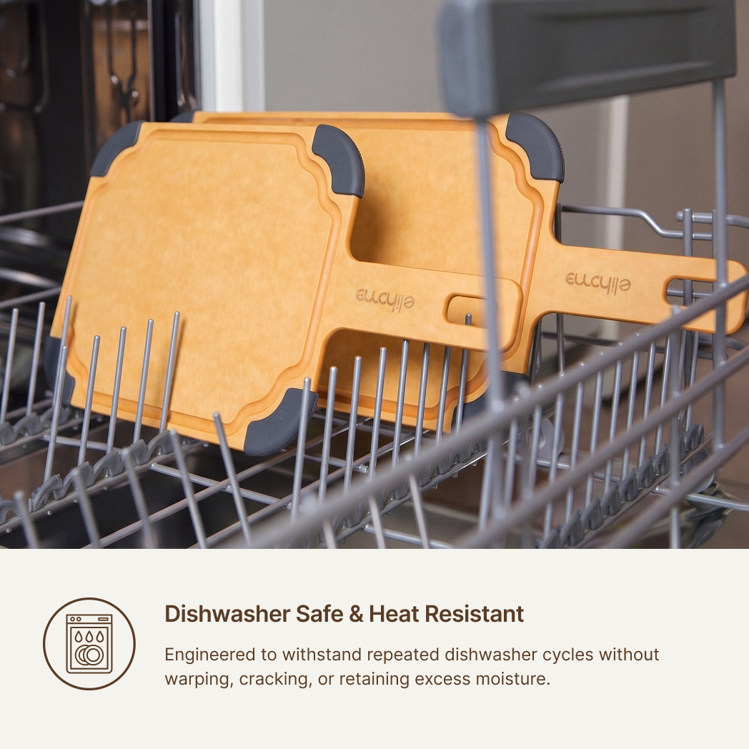 Paddle Series Cutting & Serving Board 2-in-1 Set (S+L)