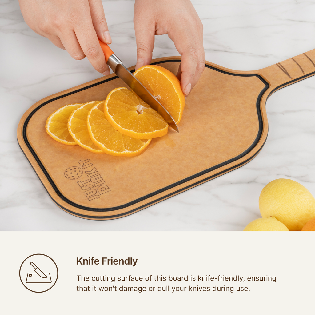 Pickleball Charcuterie Cutting Board -"Just Dink It"