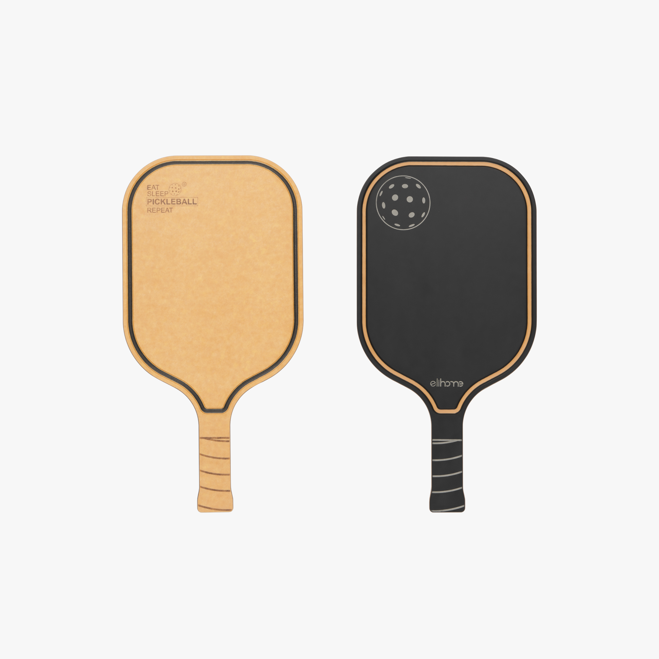 Pickleball Charcuterie Cutting Board -"Eat Sleep Pickleball Repeat"