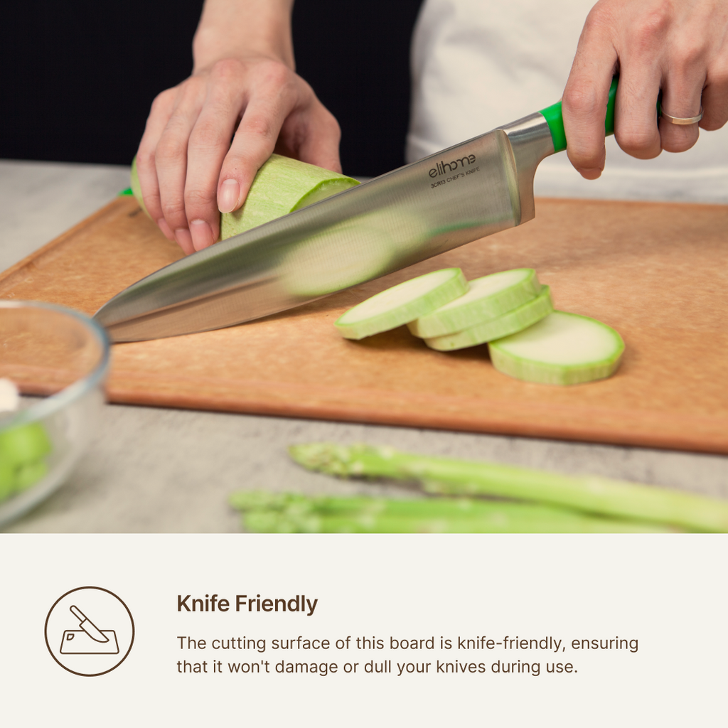 Premium Series Cutting Board - Non Slip & Color Code - Medium