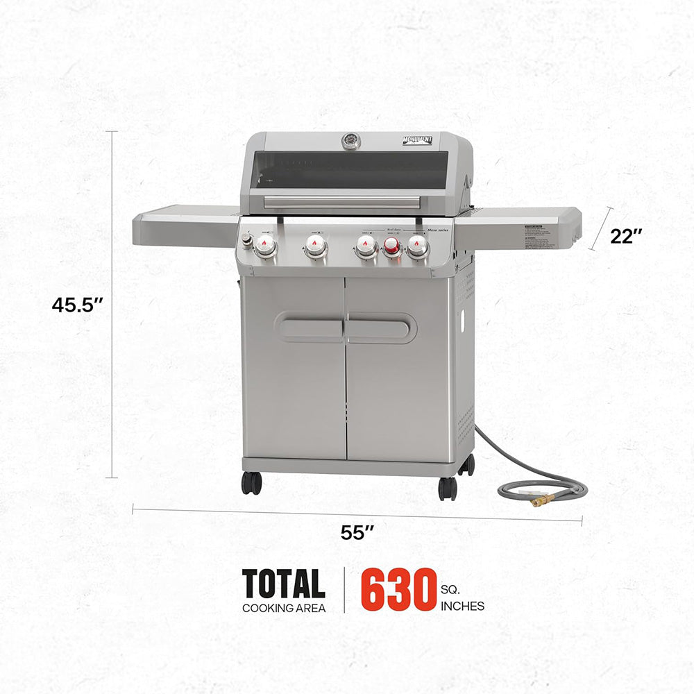 Mesa 415BZNG | Stainless Natural Gas Grill