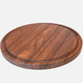 Small Round Walnut Charcuterie Board