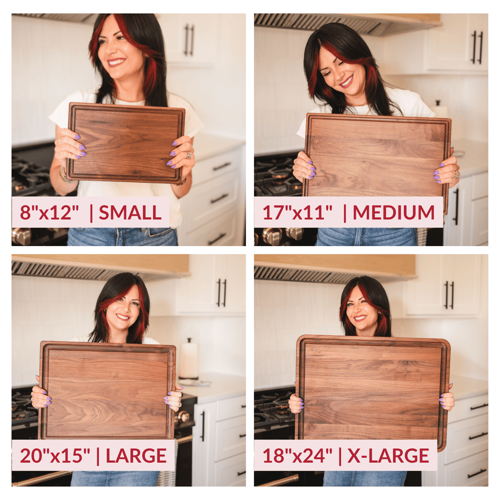 Extra Large Walnut Wood Cutting Board
