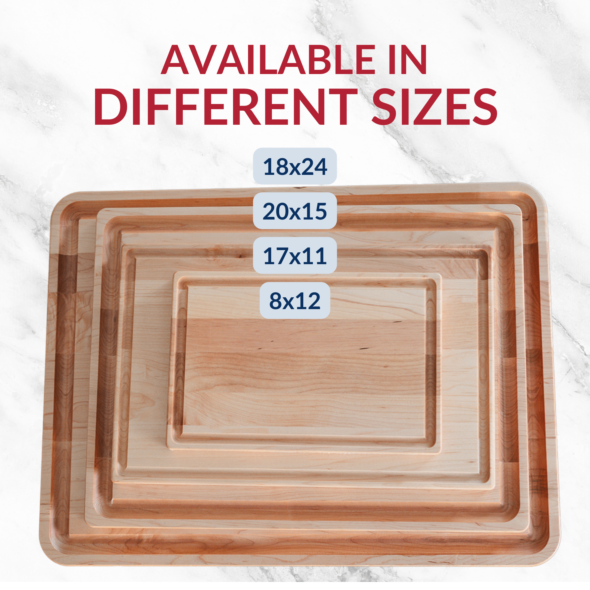 Large Maple Wood Cutting Board