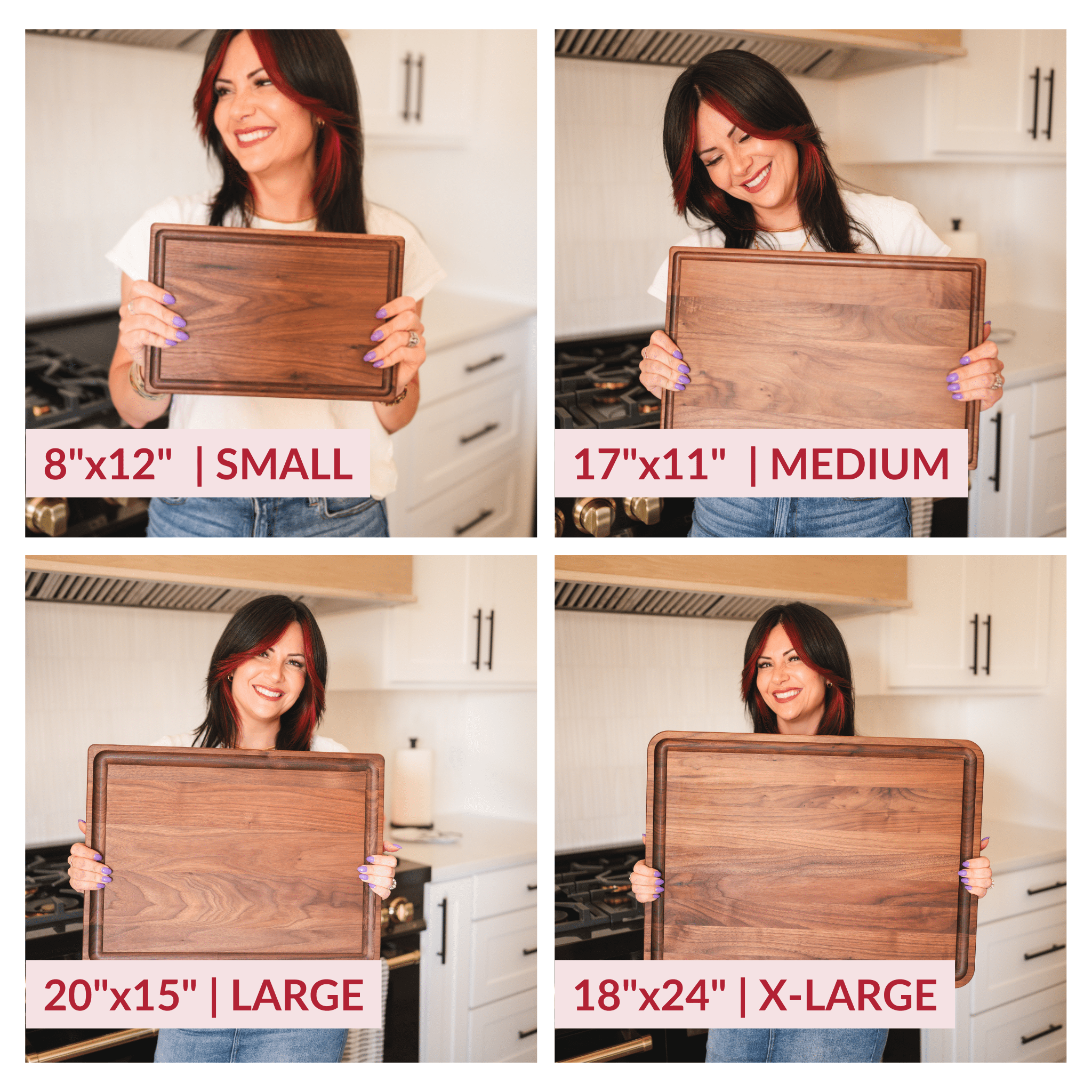 Medium Walnut Wood Cutting Board